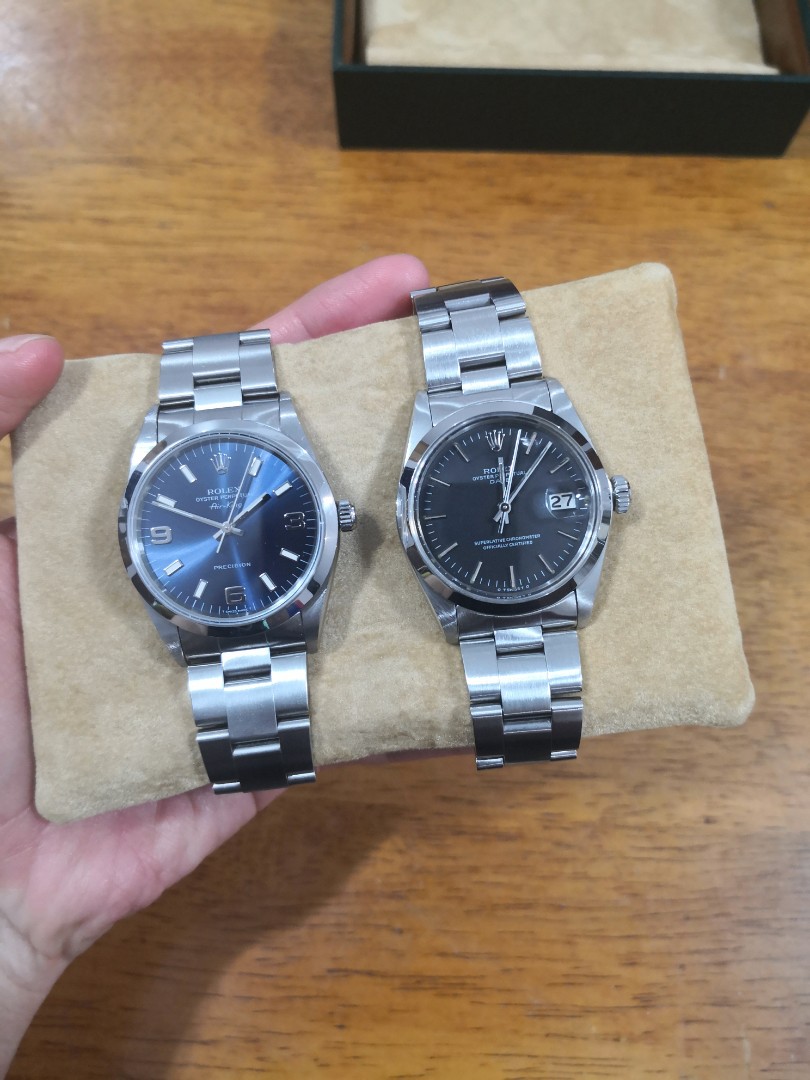 Datejust 1500 Matt Black Sigma Dial 