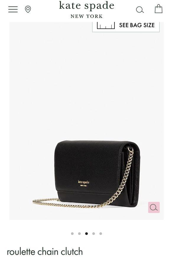 Kate spade clearance chain clutch