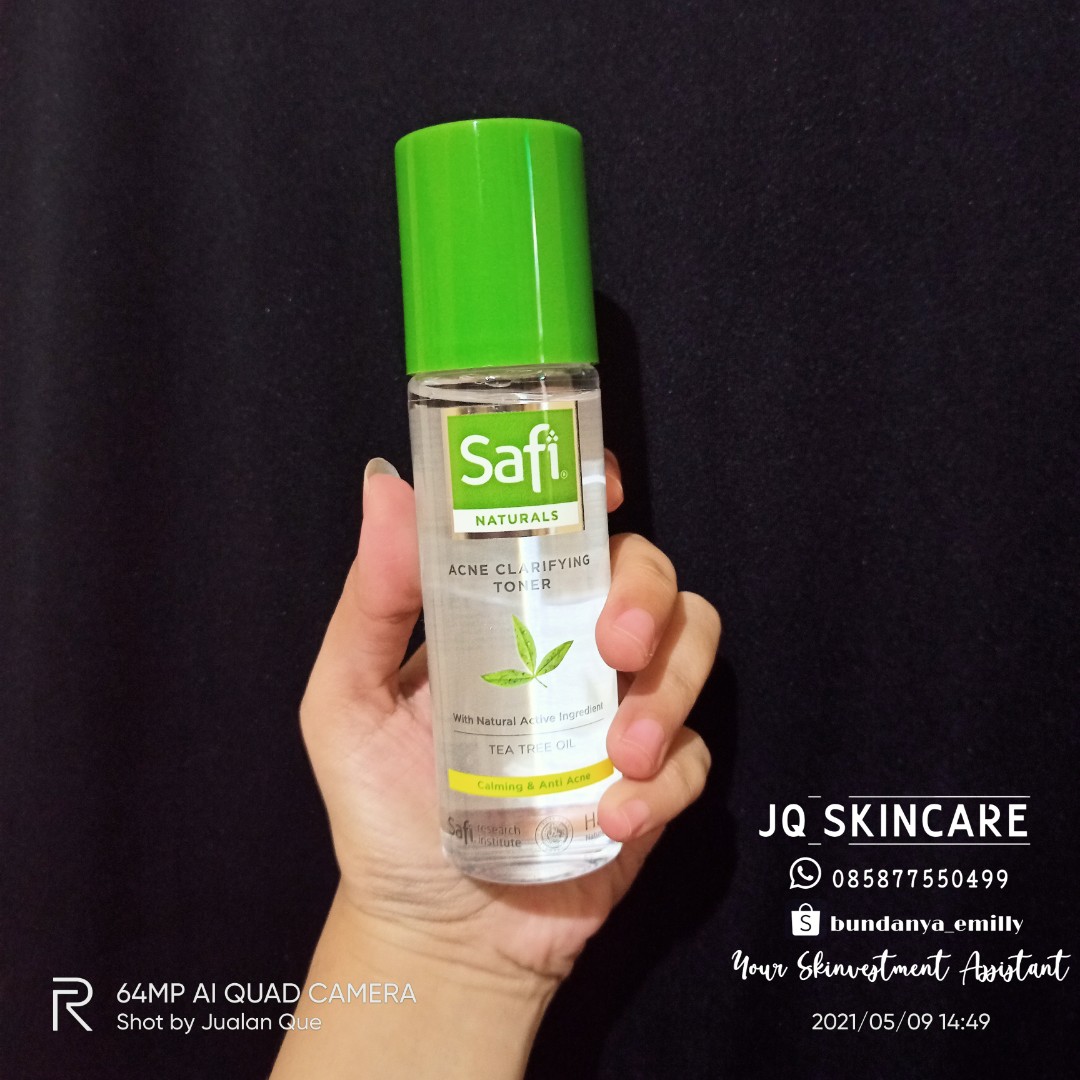 Safi Acne Clarifying Toner Kesehatan Kecantikan Kulit Sabun Tubuh Di Carousell
