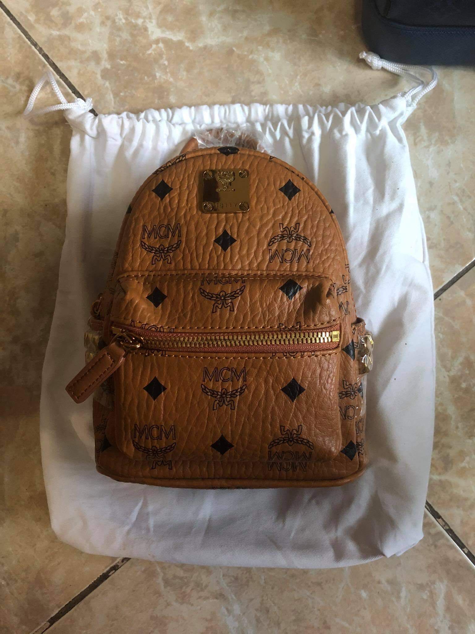 mcm backpack discount