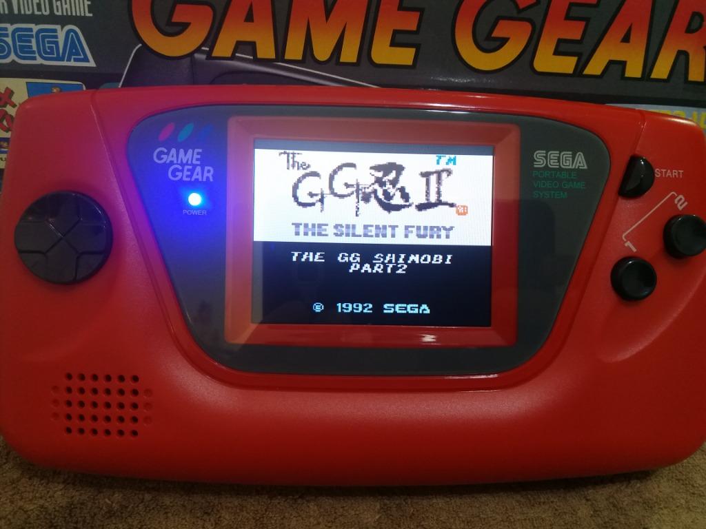 SEGA Game Gear Backlight TFT Screen Mod, Video Gaming, Video Game