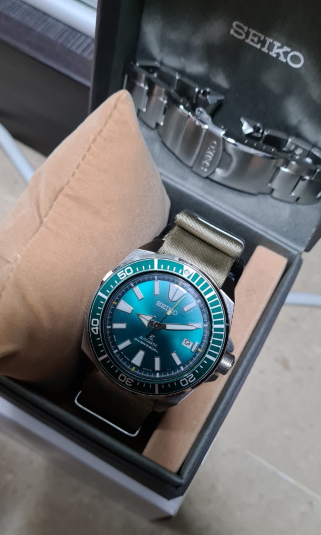 Seiko green samurai outlet