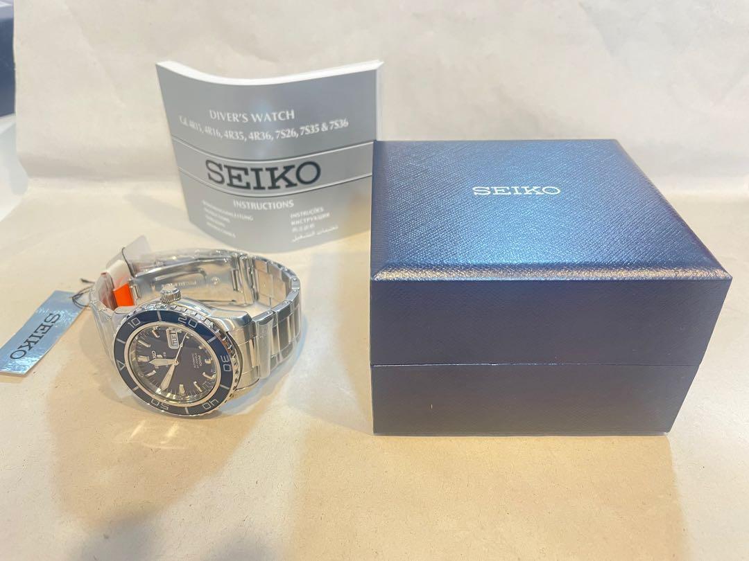 Seiko SNZH53J Fifty Five Fathoms Luxury Watches on Carousell