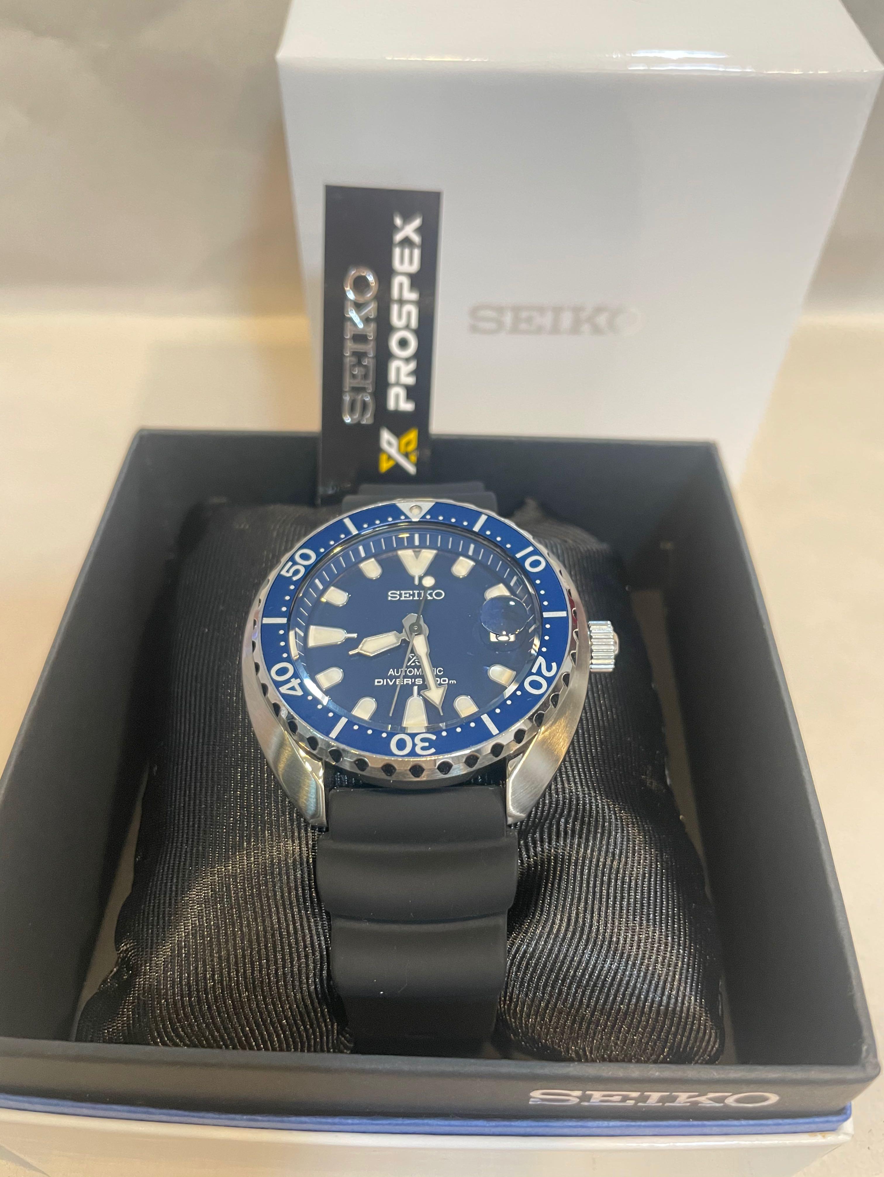 Seiko SRPC39J Mini Turtle Blue