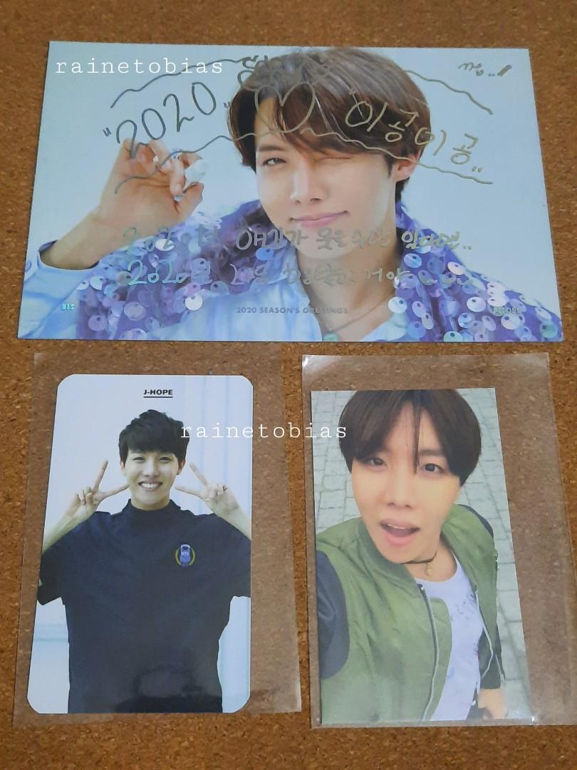 Set Bts Official J Hope Photocards W Acid Free Sleeve Sg Greeting Card Hobbies Toys Memorabilia Collectibles K Wave On Carousell