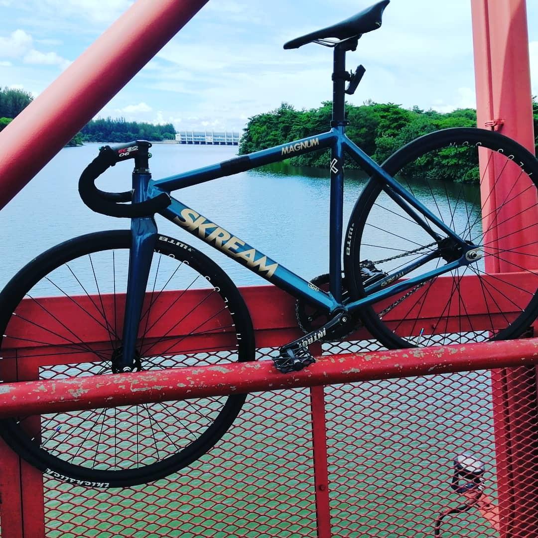 Skream Magnum 20 frameset with carnk Sports Equipment Bicycles Parts Bicycles on Carousell
