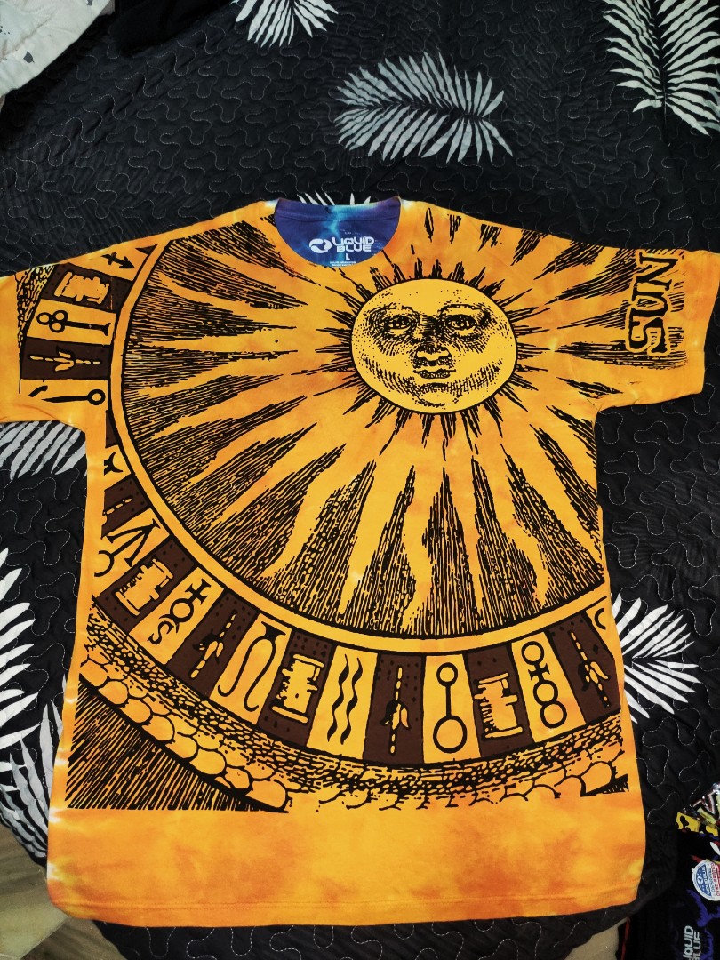 Sun and moon tie dye shirt hotsell