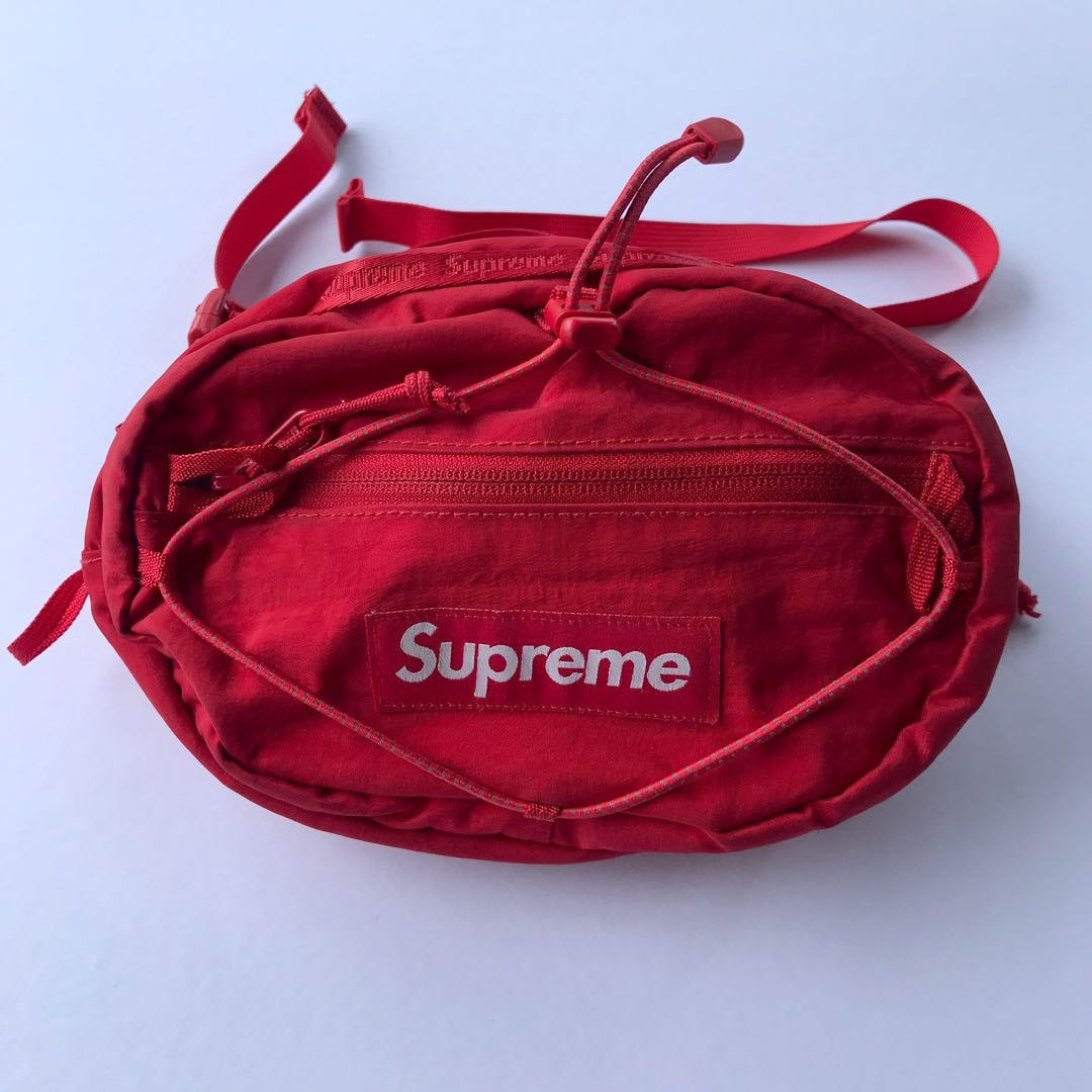 SUPREME WAIST BAG, Men's Fashion, Bags 