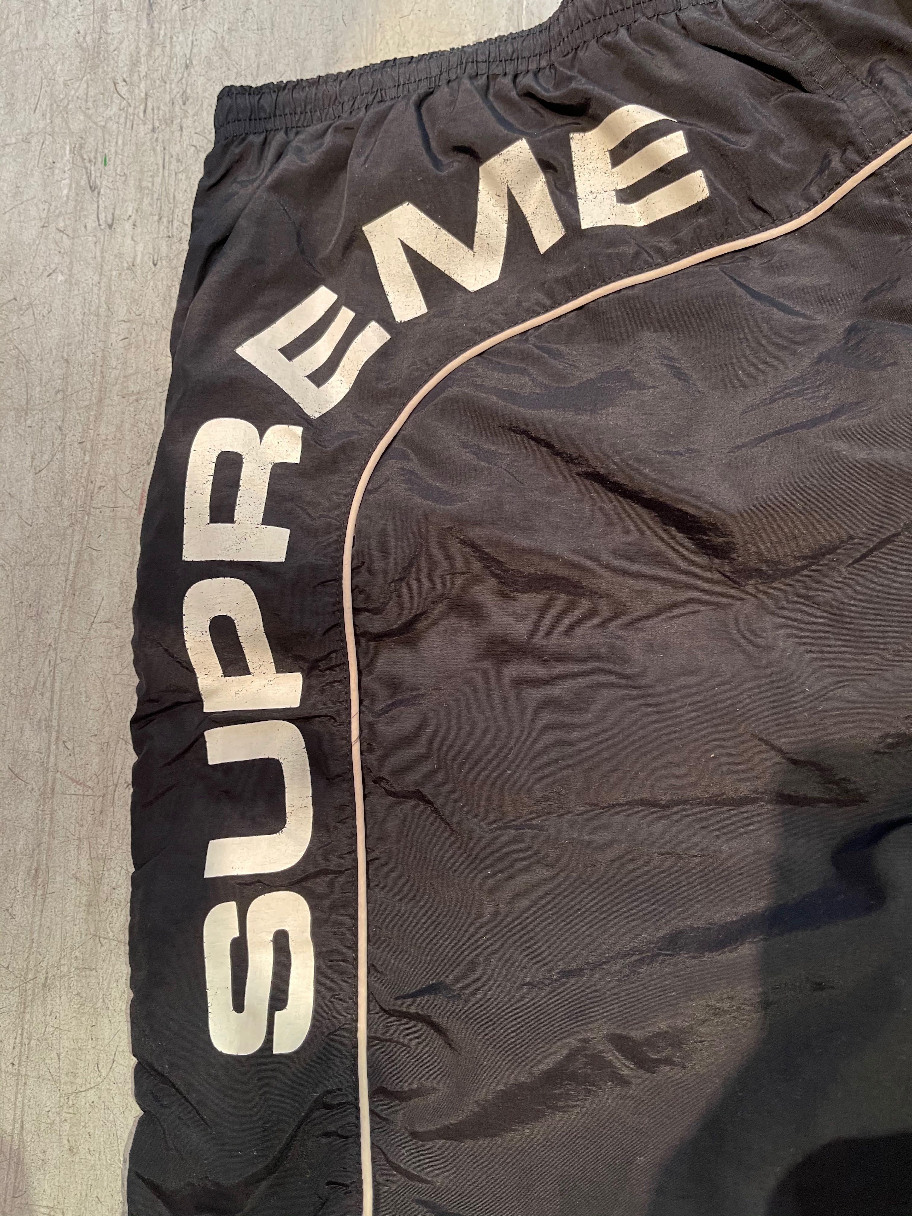 黑L】supreme arc logo water short-