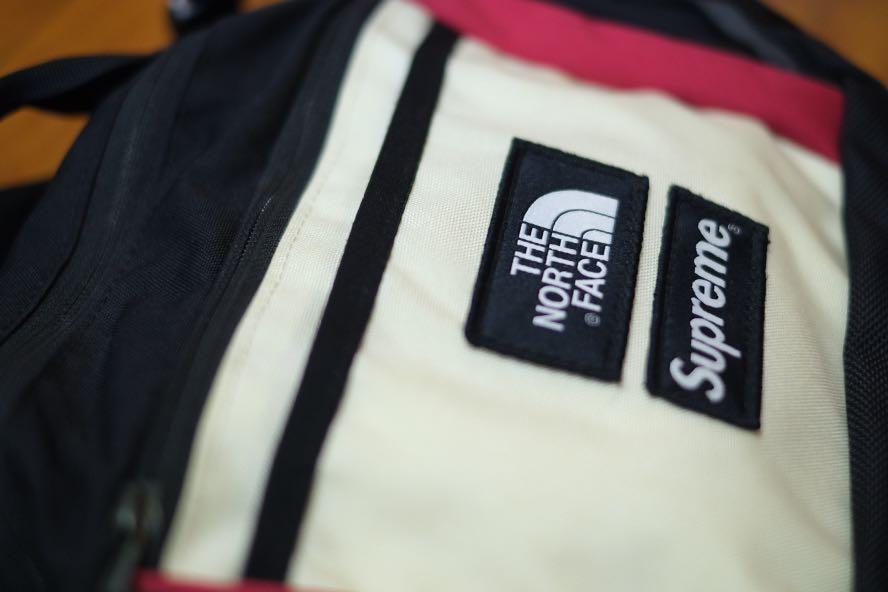 Supreme the north face expedition waist store bag white