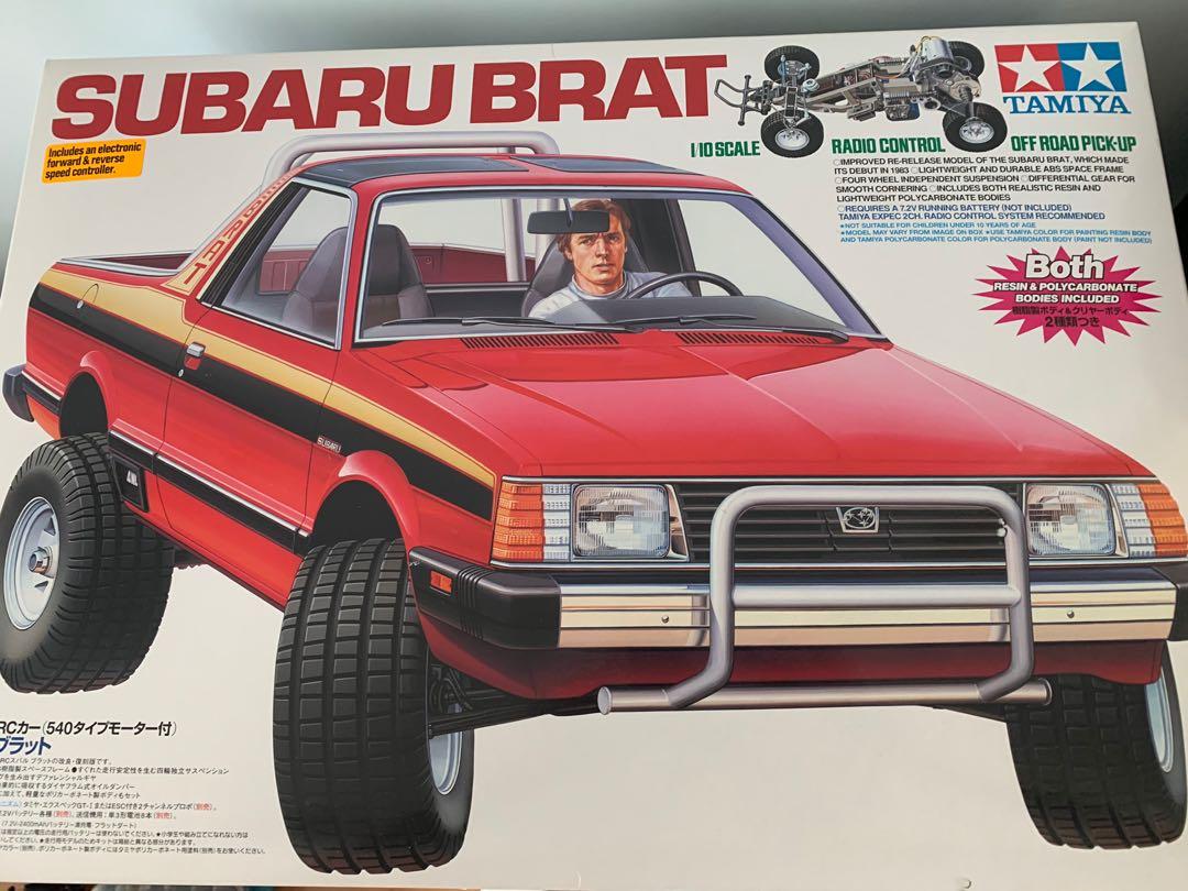 Tamiya 1/10 Subaru Brat, 興趣及遊戲, 收藏品及紀念品, 明星周邊