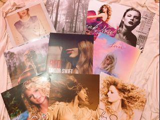 TAYLOR SWIFT DISCOGRAPHY POSTER