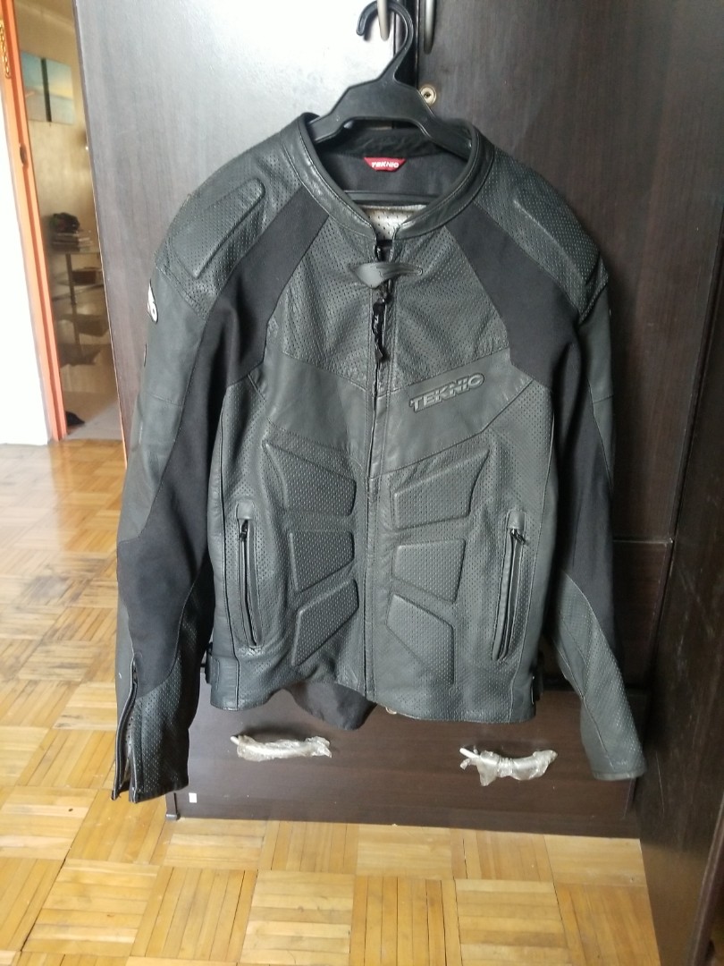 teknic leather jacket