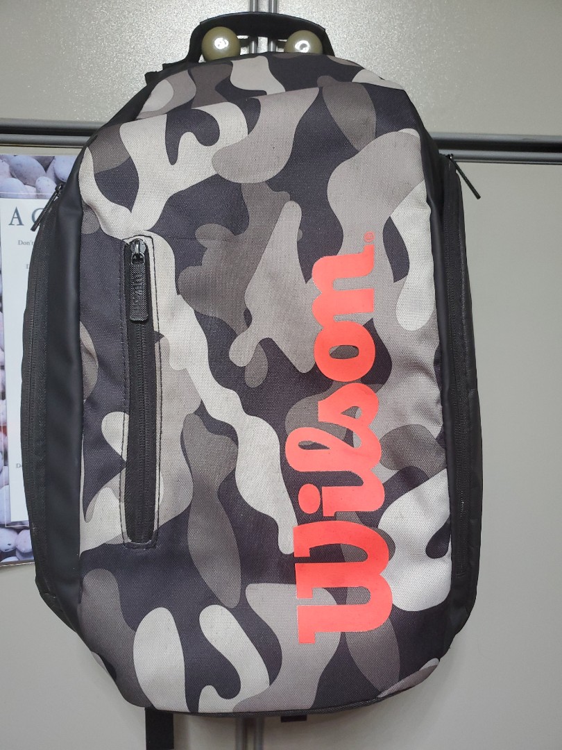 Wilson camo sales tennis backpack