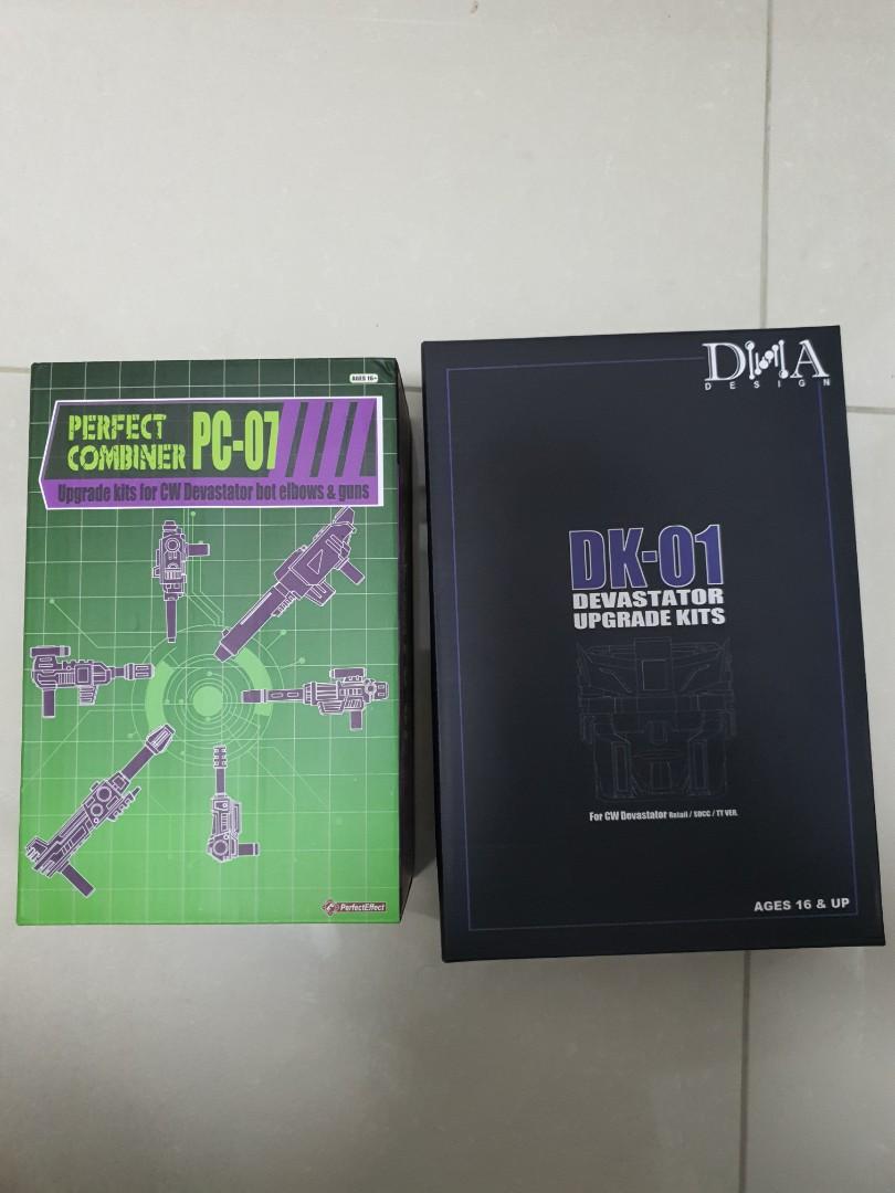 Transformer DEVASTATOR UPGRADE KIT ( DNA DK-01 ) , PERFECT COMBINER PC-07,  Hobbies & Toys, Toys & Games on Carousell