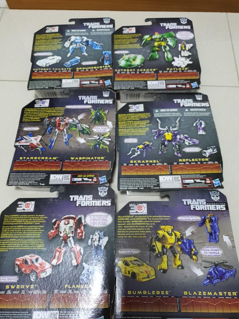 Transformers generations (AUTOBOT TAILGATE, GROUNDBUSTER) ( AUTOBOT ...