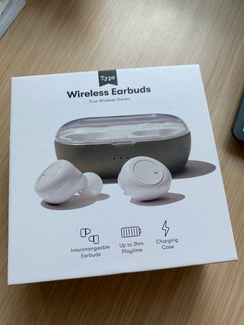 Typo Wireless Earbuds Audio Earphones on Carousell