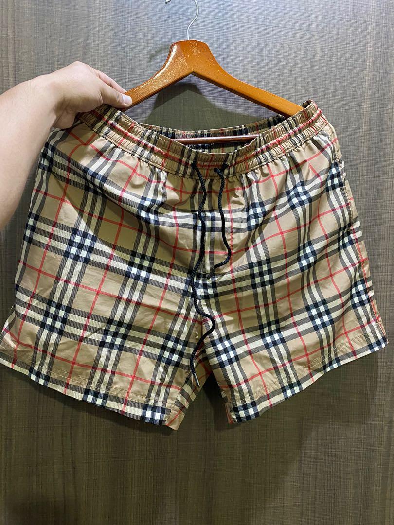USED AUTHENTIC BURBERRY SHORT PANT SWIMWEAR M SIZE Women s