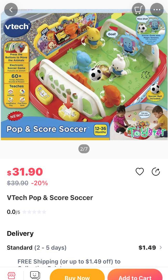Vtech pop and score hot sale soccer