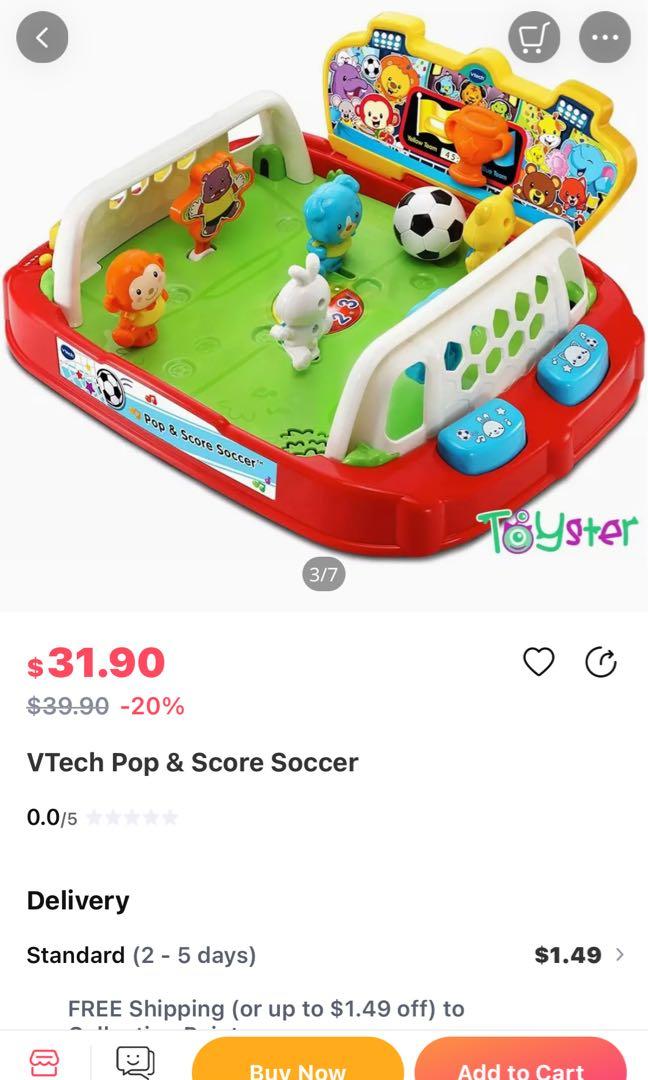 Vtech pop and score soccer clearance