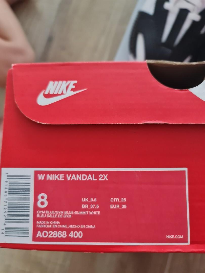 W nike vandal 2x Women s Fashion Footwear Sneakers on Carousell