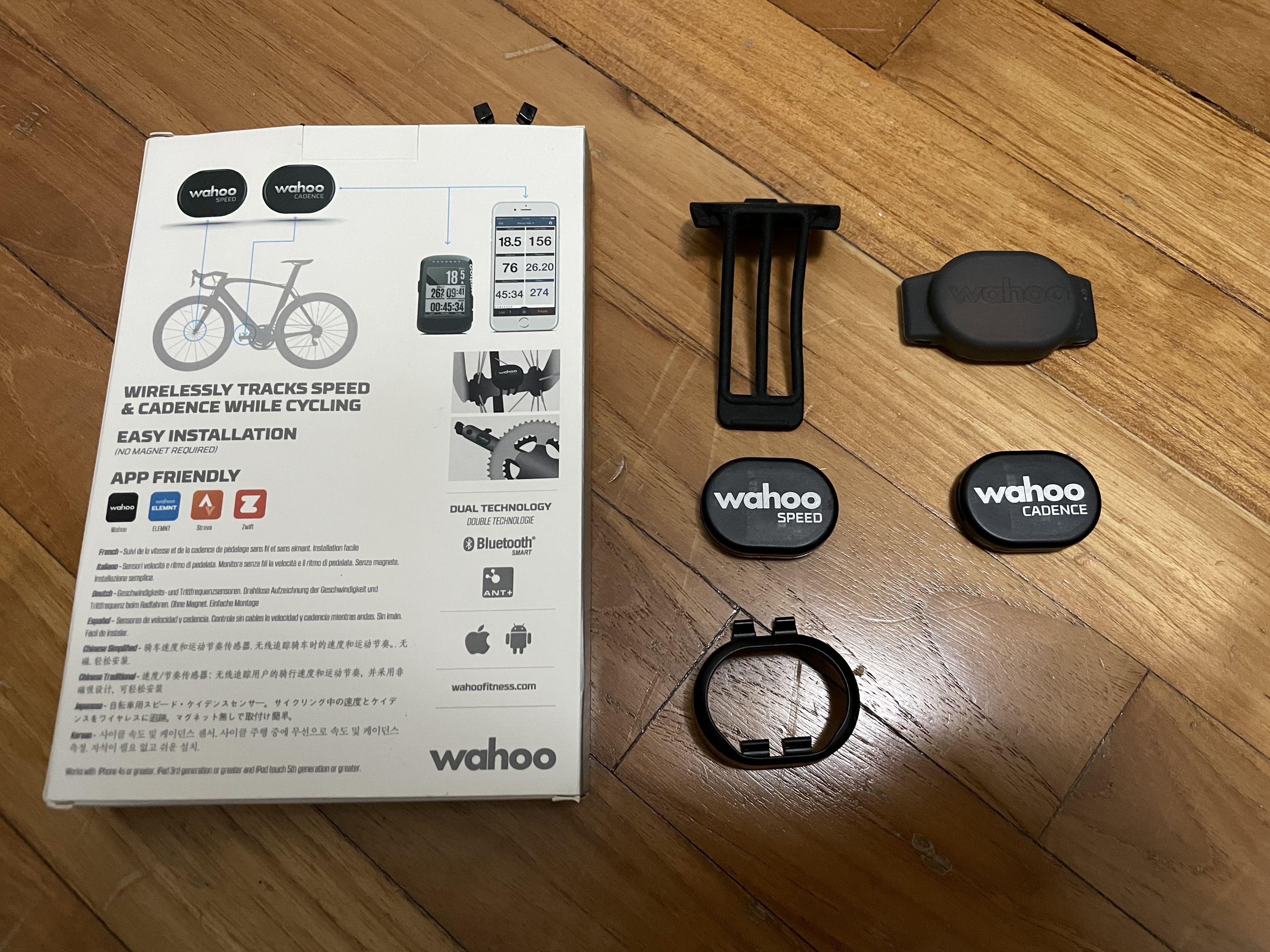Wahoo cadence shop sensor montage