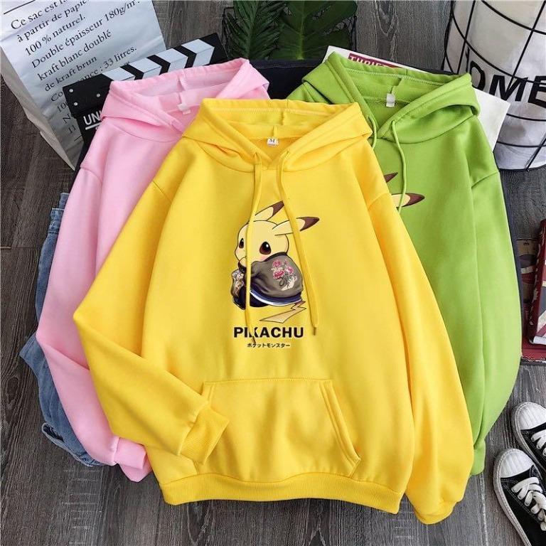 Cute shop pikachu hoodie