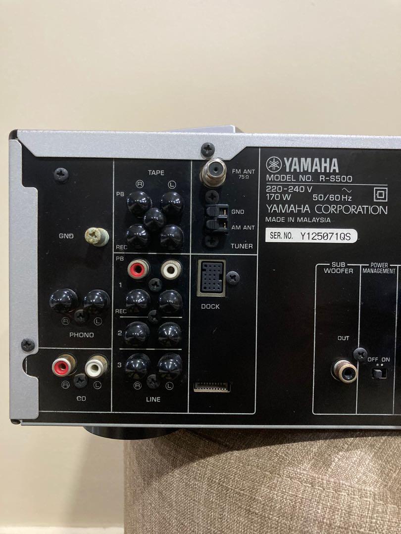 Yamaha RS500 Receiver Amplifier, Audio, Soundbars, Speakers