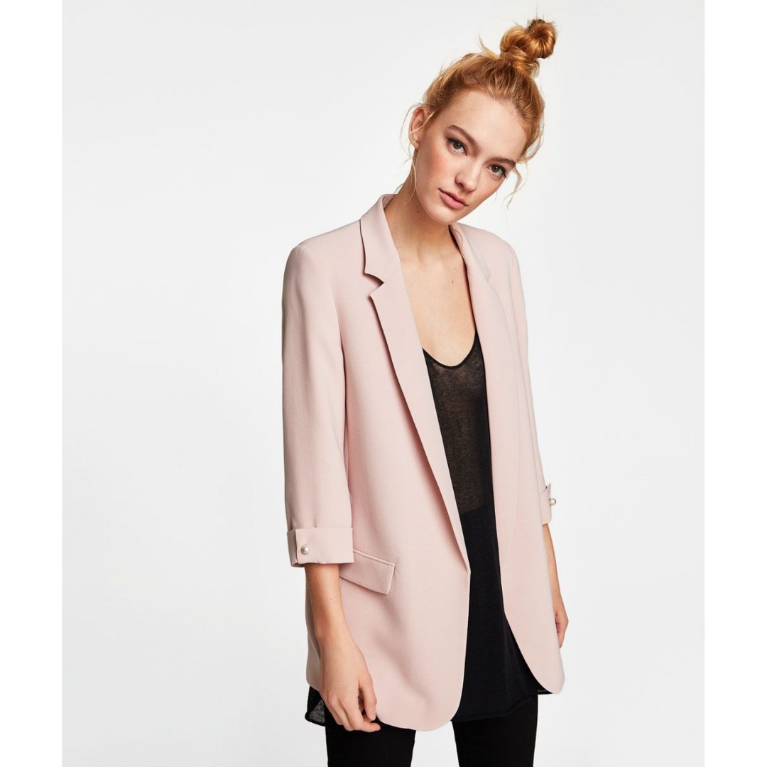 Longline blazer zara clearance