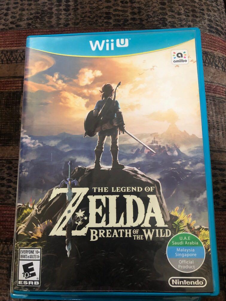 Zelda botw Wii U, Video Gaming, Video Games, Nintendo on Carousell