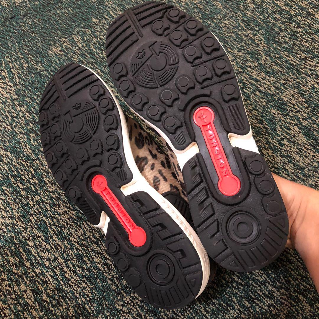 Adidas brown zx flux animal discount