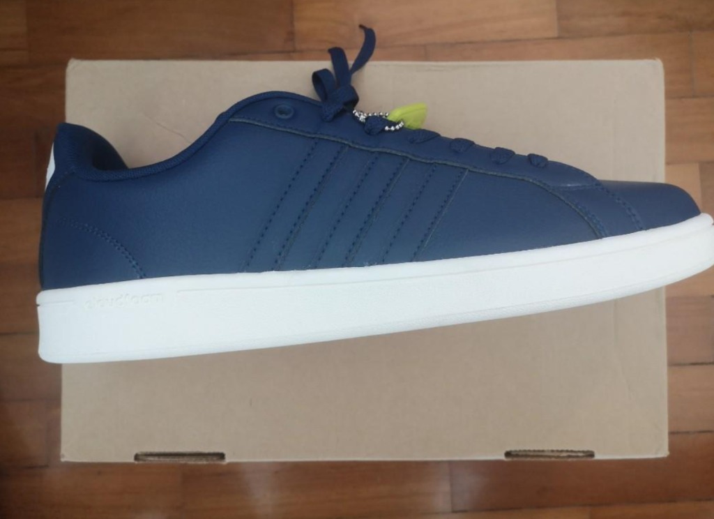 Adidas Neo Cloudfoam Blue US11 UK10.5 FR45 Men s Fashion