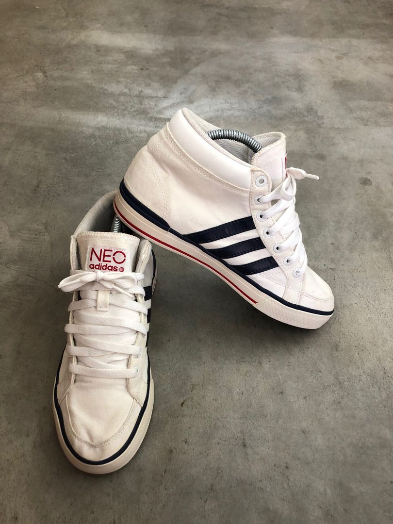 Adidas Neo Mid-cut, Men's Fashion, Sneakers on Carousell