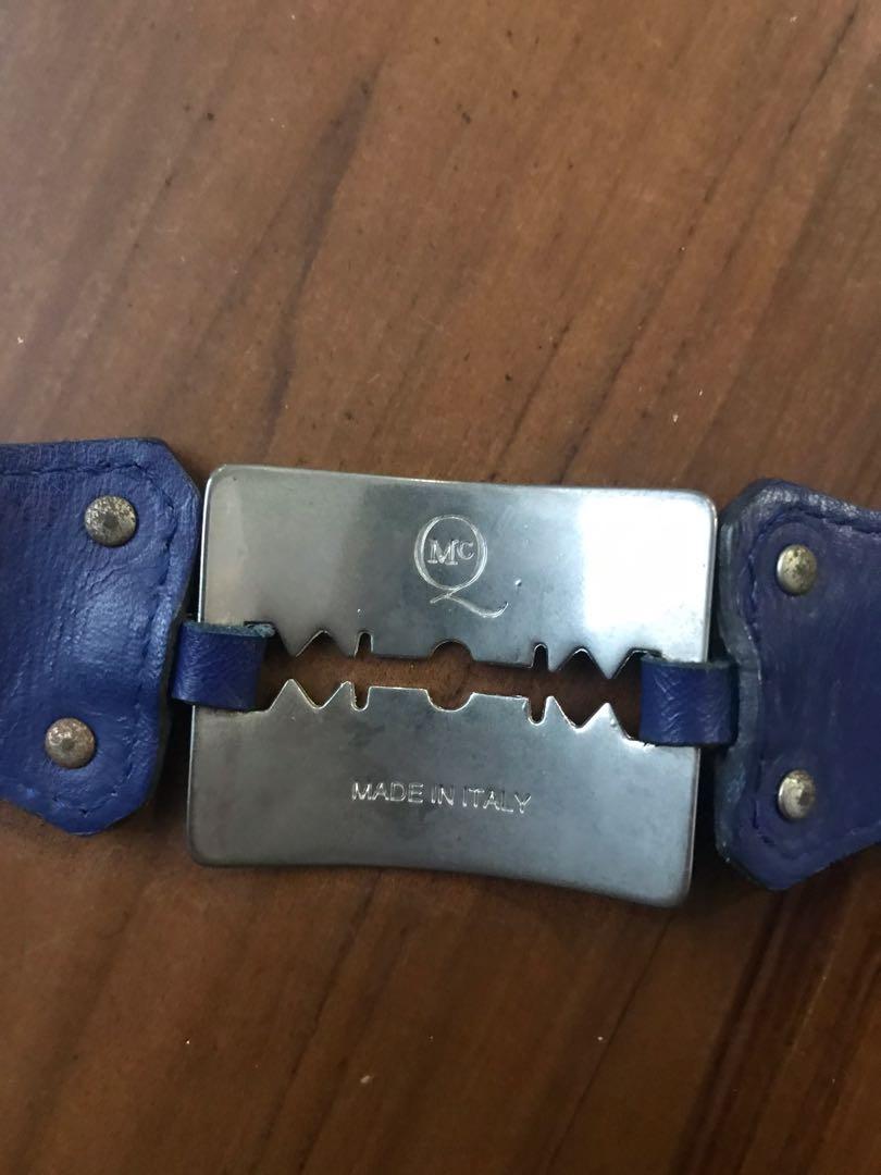Alexander McQueen razor blade cuff, Everything Else on Carousell