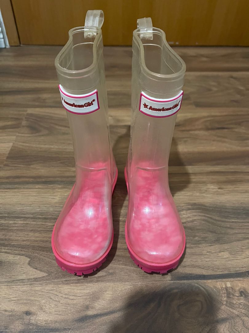 american girl rain boots