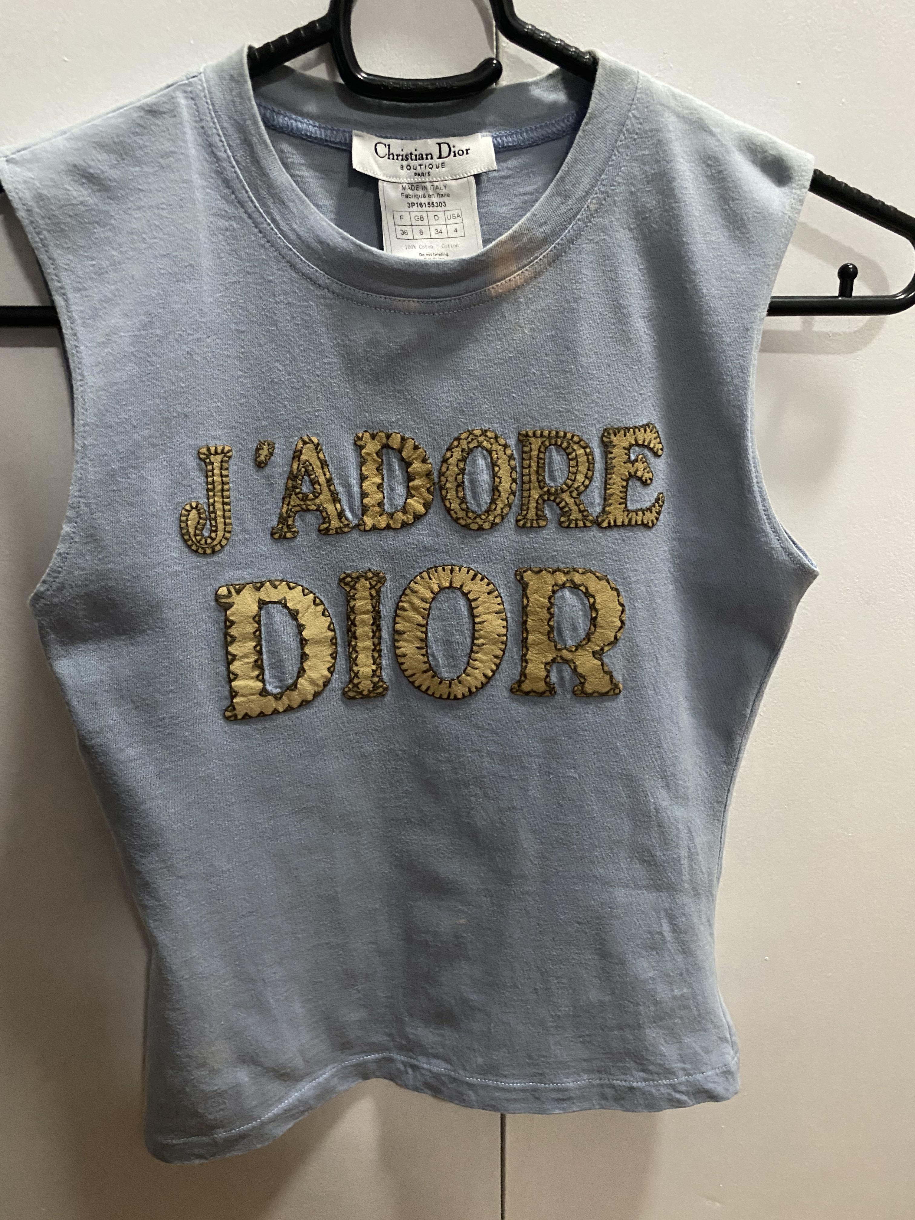 Dior, Tops, Crop Top Christian Dior Authentic