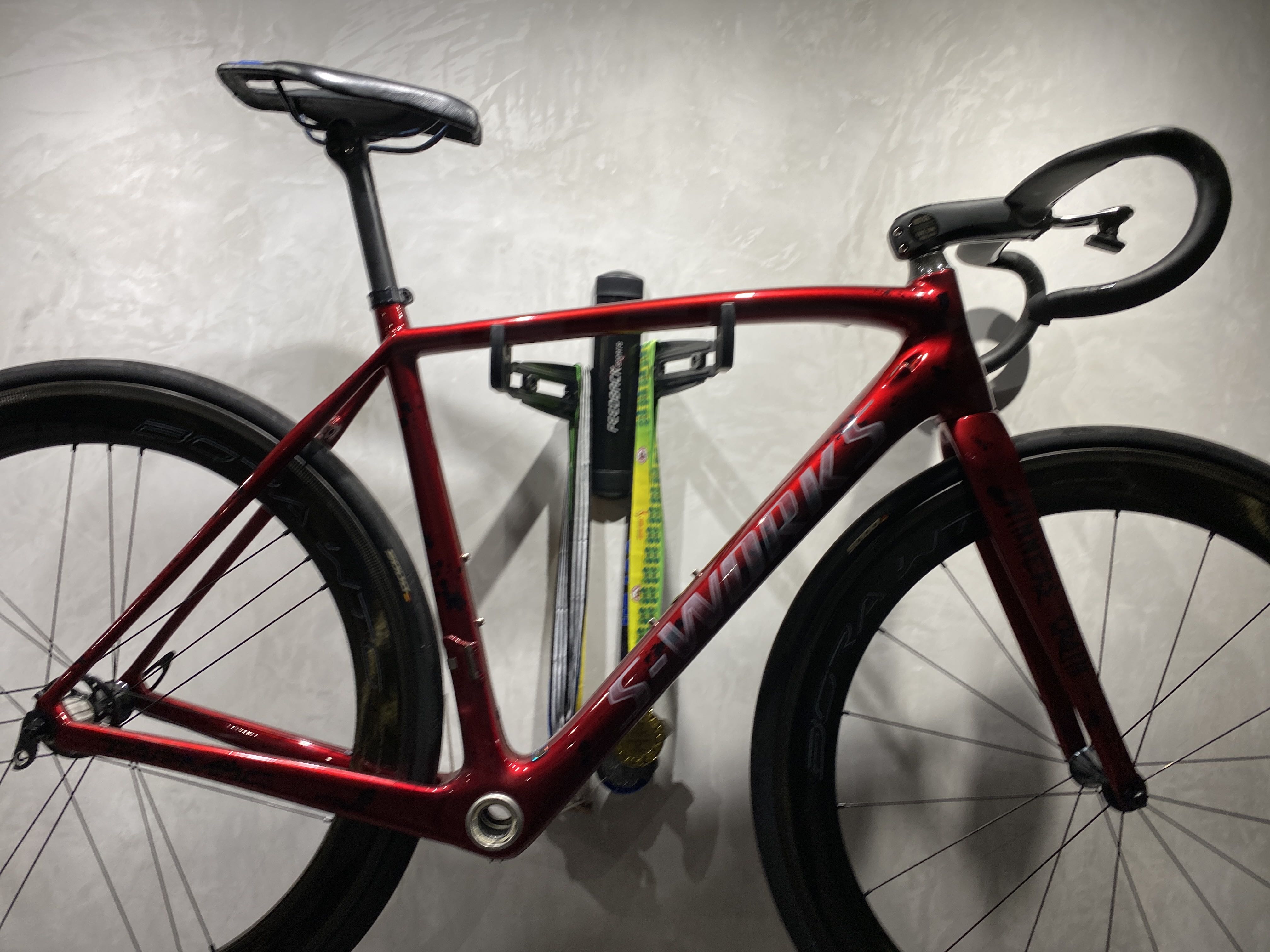 Authentic Sworks Tarmac SL4 Frameset Enve Seatpost and Cockpit