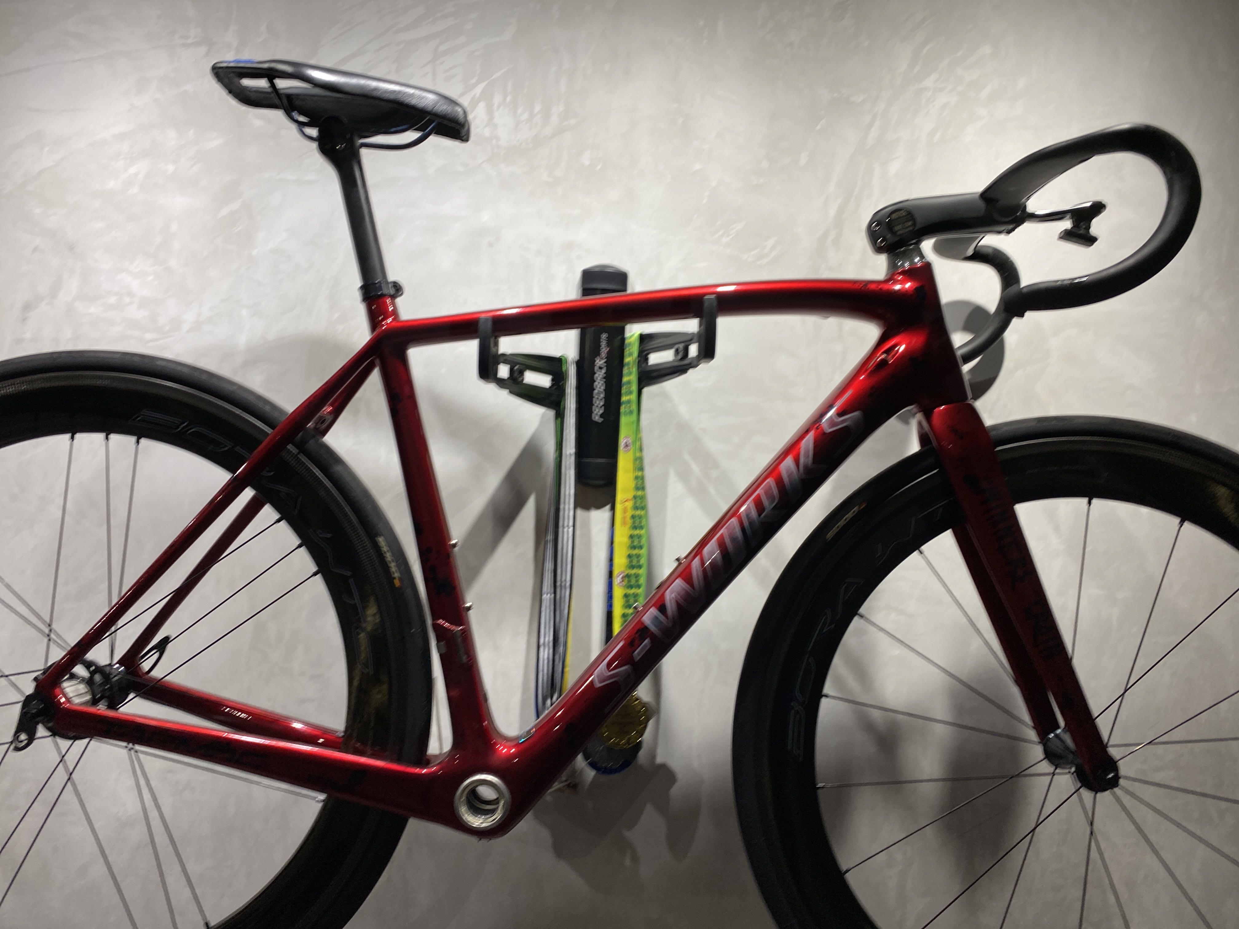 2022モデル CYCLE PARADISE スペシャライズド SPECIALIZED ターマック TARMAC SL4 2014年 カーボン  ロードバイク フレーム 52サイズ キャリパー 100 130mm 700C