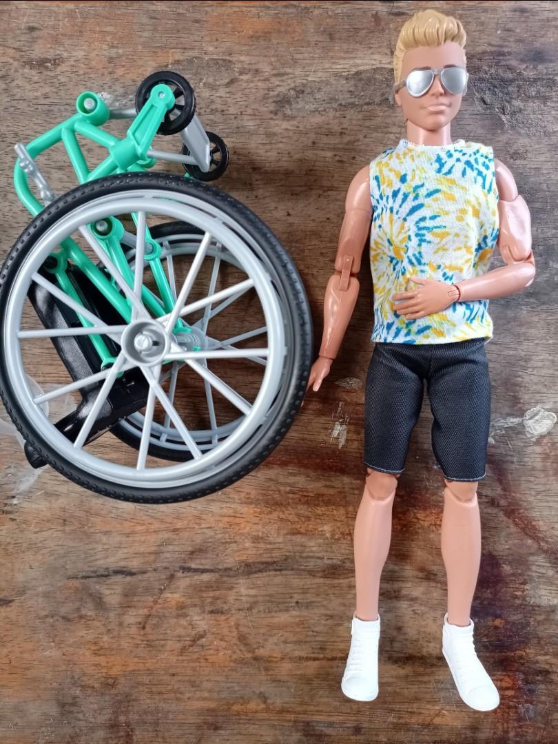 Barbie wheelchair ken, Hobbies & Toys, Toys & Games on Carousell