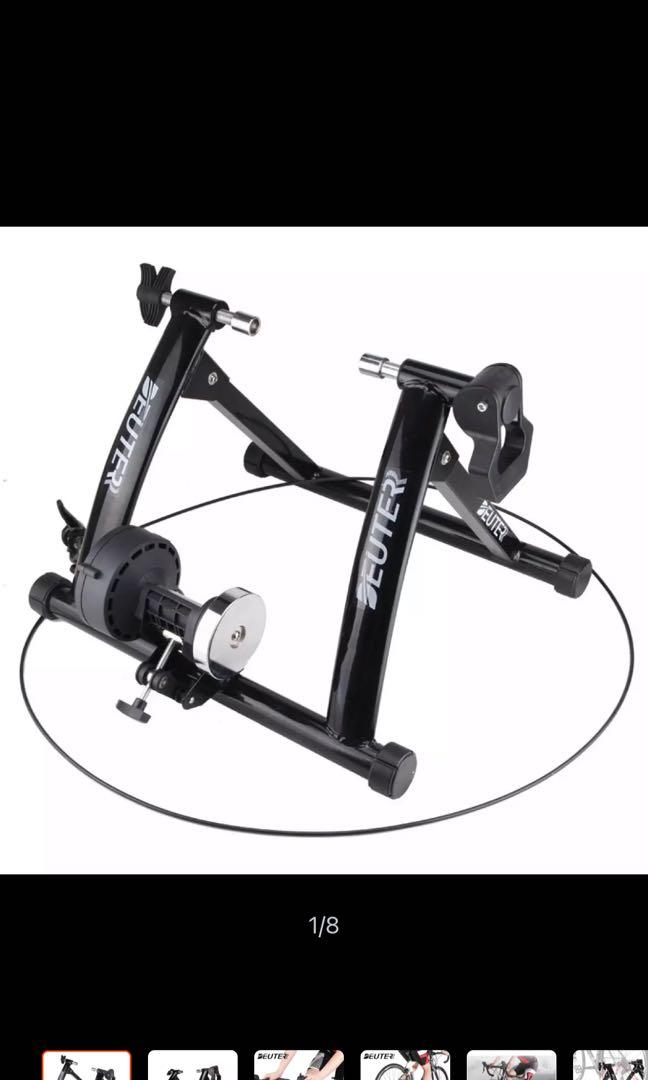 Used indoor bike trainer for sale on sale