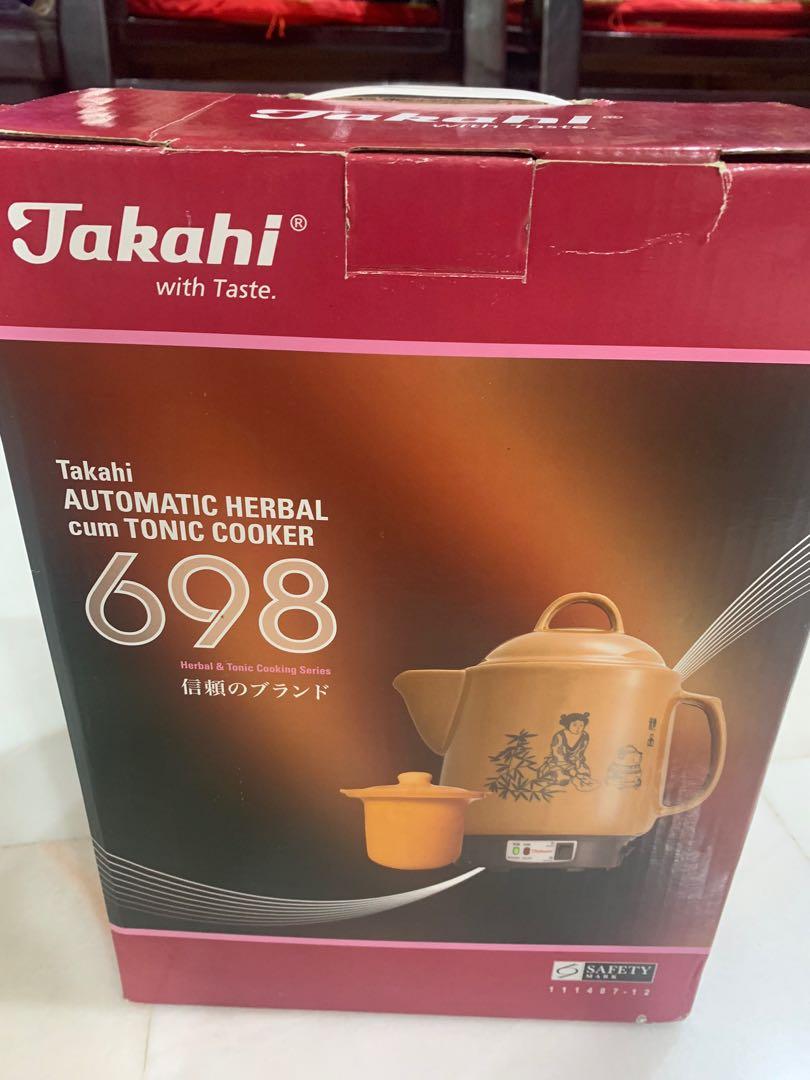 BNIB Brand new Takahi automatic herbal cum tonic cooker 698 3.8 litres fast slow Philips toyomi