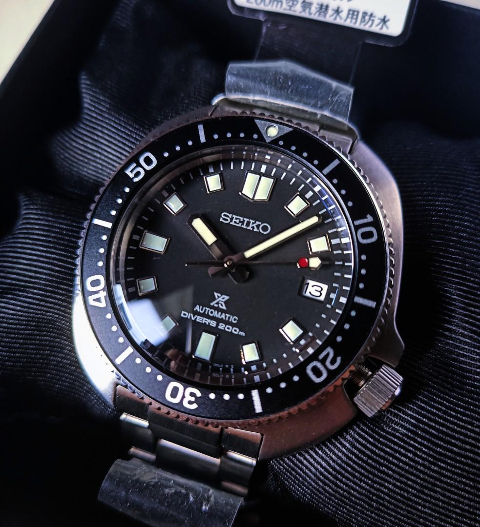 BNIB] Seiko Captain Willard Turtle Black Automatic Dive Watch SPB151J1,  Men's Fashion, Watches & Accessories, Watches on Carousell