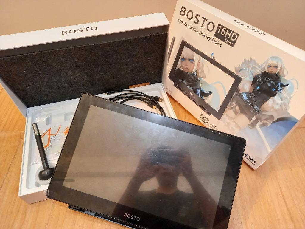 bosto 16hd 90 新 這不是 wacom 繪圖板 打機平幕 手機接駁 超值 599手快有
