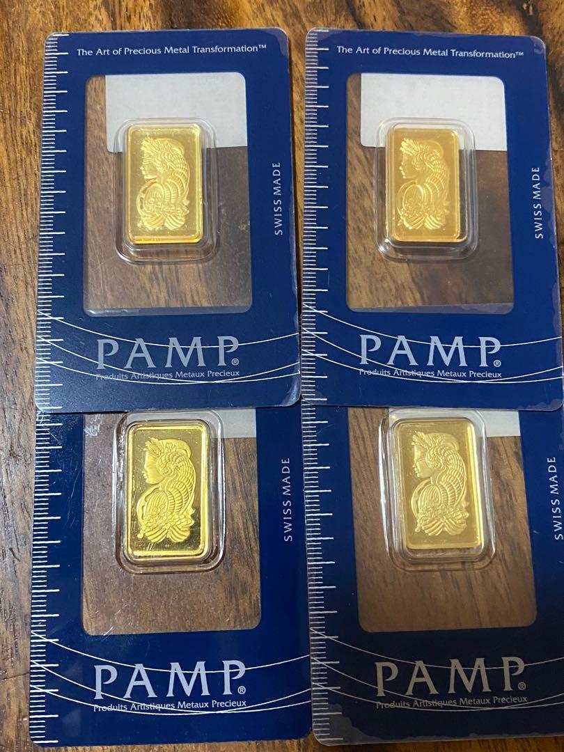6 X GOLD BULLION TIMES 6 PURE 24K GOLD BARS A1 SHIPS FREE IF YOU BUY 2 OR MORE 
