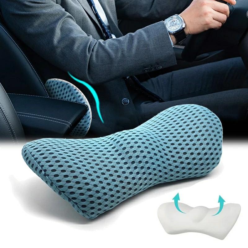 Breathable Physiotherapy Lumbar Pillow Waist For Car Seat Back Pain Support Cushion Bed Sofa Office Sleep Pillows Furniture Home Living Furniture Other Home Furniture on Carousell