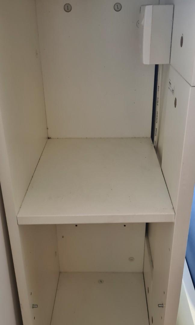 BRIMNES Headboard with storage compartment, whiteKing, Furniture & Home