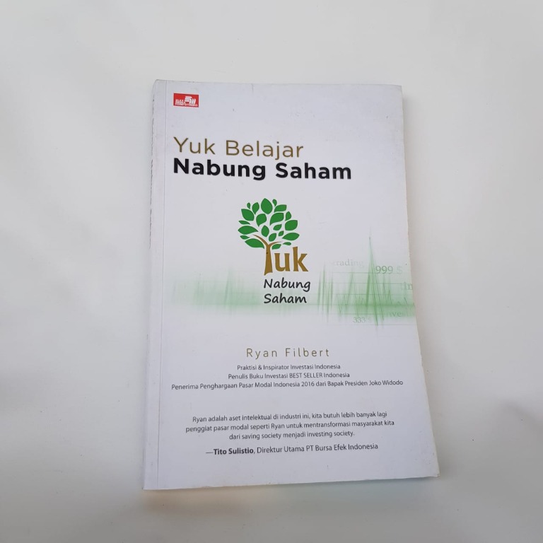 Buku Yuk Belajar Nabung Saham Buku Alat Tulis Buku Di Carousell