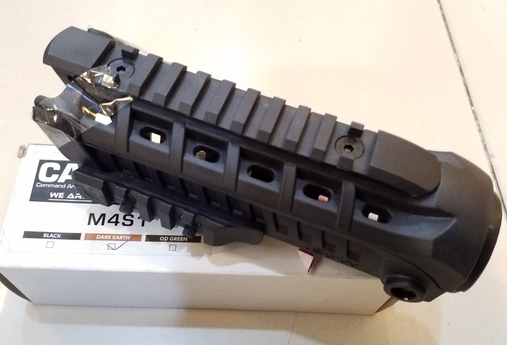 CAA HANDGUARD W/ RAILING 7INCH BLACK , Sports Equipment, Other Sports ...