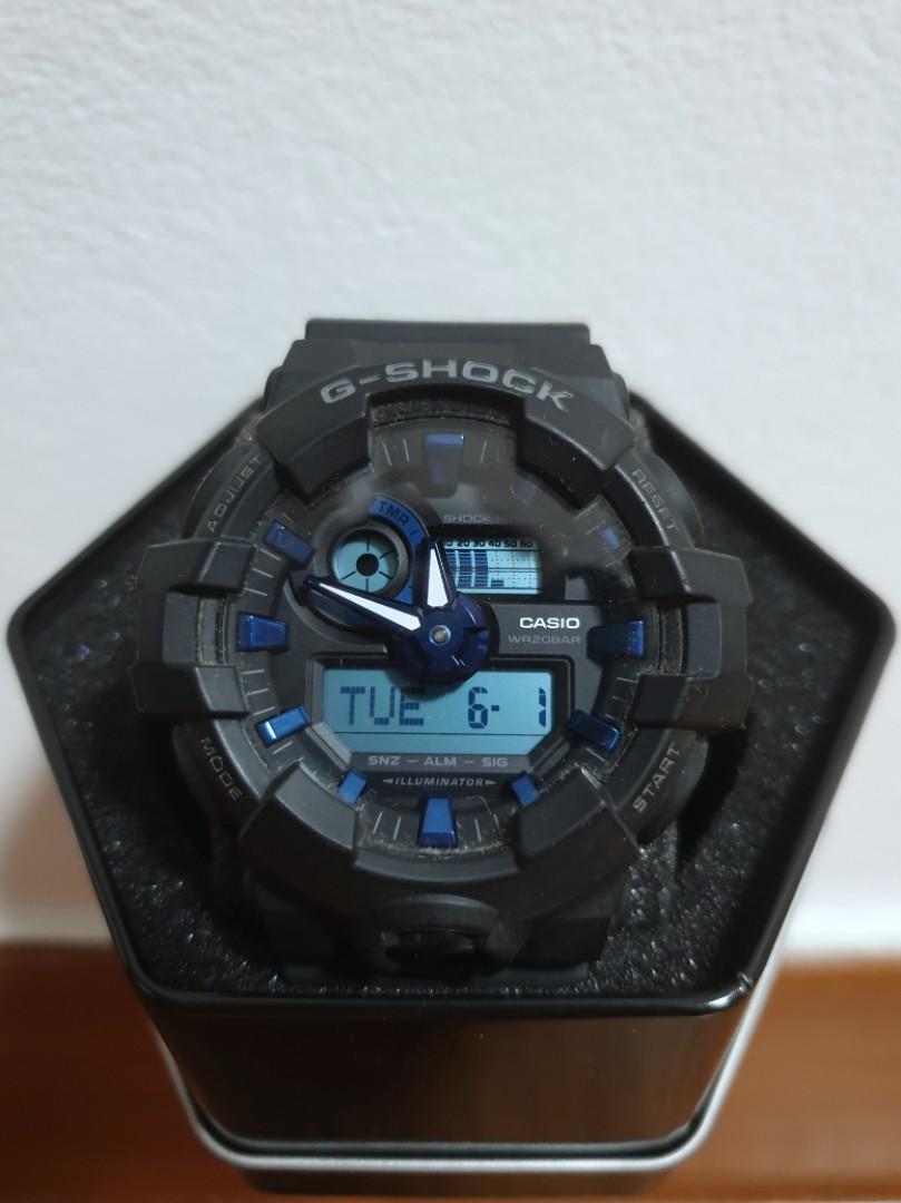 G shock new arrivals black blue