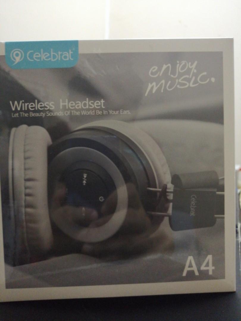 Celebrat wireless headset a4 deals